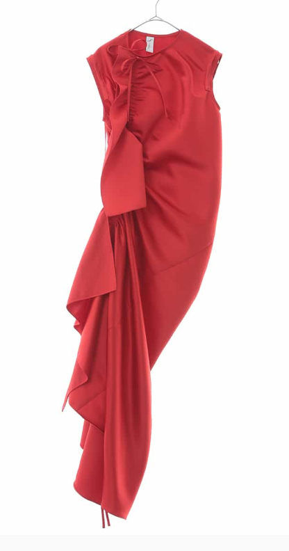 渋野日向子 着用のイトキンの赤のドレス